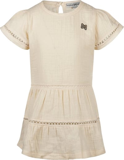Koko Noko Meisjes Jurk - Off white