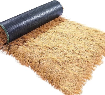 Synthetisch Riet - Kunstriet Dakrol - Tuin Decoratie - Weerbestendig Materiaal - 1 m breed - Natuurlijk
