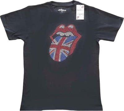The Rolling Stones - Classic UK Heren T-shirt - S - Zwart