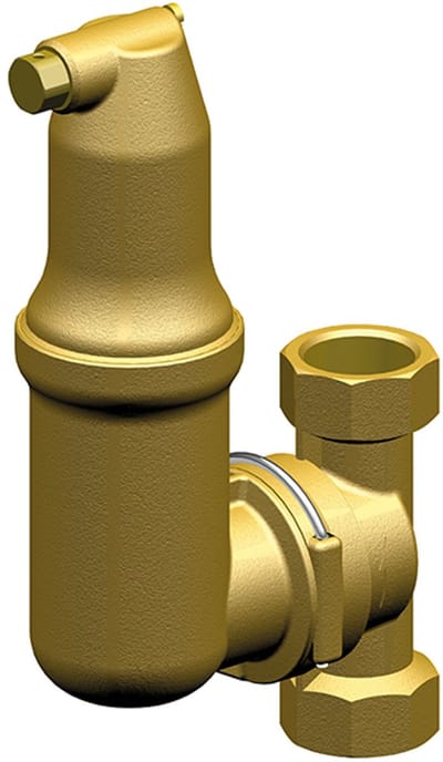 IMI Hydronic Engineering PNEUMATEX Microbellenafscheider Zeparo ZTVI 25, draaibaar, met isolatie, 30302070601