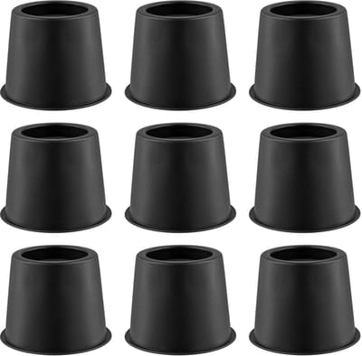 Dailygoods- Stoelverhogers 7,5 cm - Meubelverhogers - Ronde Bedverhogers - Zware Meubelverhogers - Antislip - Hoogwaardig Kunststof
