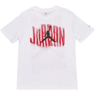 Jordan Distressed Gfx T-shirts Kinder - Wit - Maat 137 - 147 CM - Katoen Jersey