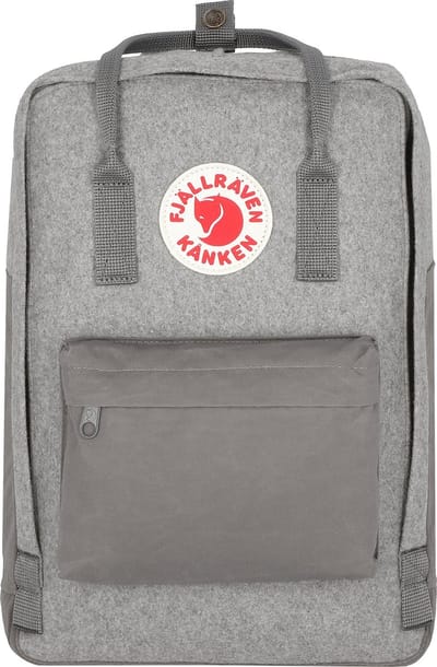 Fjallraven Kånken Re-Wool Laptoprugzak 15 inch - Granite Grey