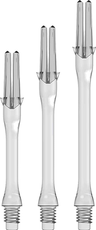 L-Style L-Shaft Locked Slim Clear - Dart Shafts