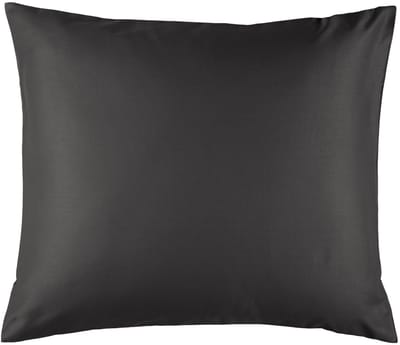 De Witte Lietaer Kussensloop Olivia Ebony - 60 x 70 cm - Zwart - Katoen Satijn