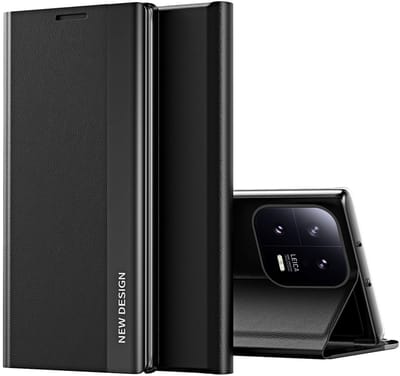 Hurtel Sleep Case Pro - Telefoonhoesje - Klaphoes - Standfunctie - Zwart