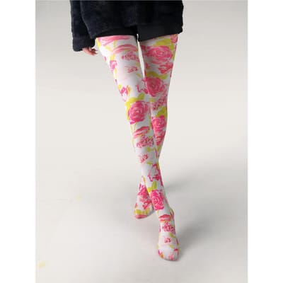 Dunne Geprinte Panty Lente en Herfst Veelzijdig Vlinder Wild Abstract Vintage Zijden Kousen Dames Kousen Anti Haak weight within 70kg gray