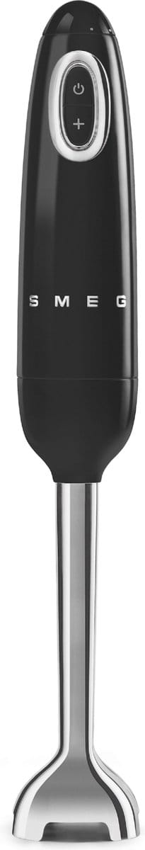 SMEG HBF11BLEU Staafmixer - 700W - Variabele Snelheid - Turbofunctie - FlowBlend™ Technologie - RVS Mixervoet - '50s Style - Zwart