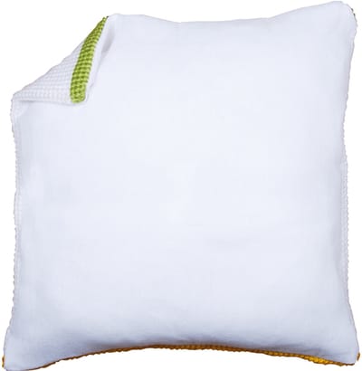 Vervaco - Kussenrug zonder rits - wit - PN-0174416 - Borduren - Borduurpakket - Borduurpakket volwassenen - Borduurpakket kind