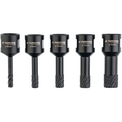 PARKSIDE PERFORMANCE Diamantboren (Boren ø 6,8,10,12,16 mm)