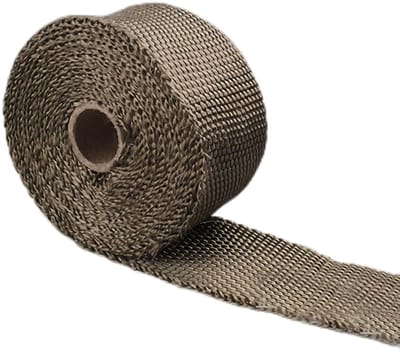 Exhaust Heat met Hoge Temperatuurweerstand - Geluidsisolatie - Gemaakt van Fiberglas (1.5mm * 50mm * 5m)