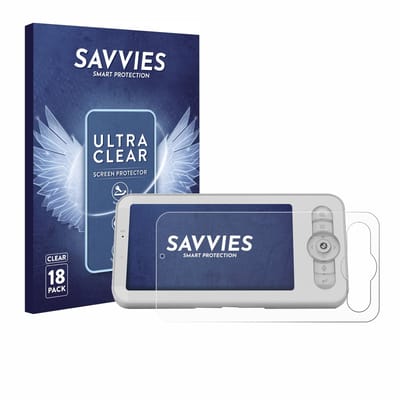 Savvies - Screenprotector voor Maxi-Cosi See Pro Babyphone - Folie Beschermfolie transparant 18 Stuks