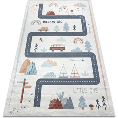 Kleden Rugsx BAMBINO 46980 tapijt wasbaar Woud dieren voor 160x220 cm