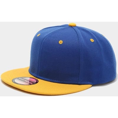Hoge Kwaliteit Mode Kleurblok Hip-Hop Hoed Heren Dames Amerikaanse Casual Veelzijdige Platte Klep Baseballpet Trendy Vrije Tijd 54-61CM blue
