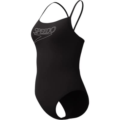Dames zwempak uit 1 stuk Speedo Endurance+ Logo