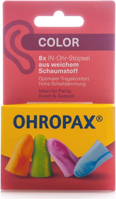 Kleurige Schuimrubberen Oordoppen voor Geluiddemping (16 stuks)