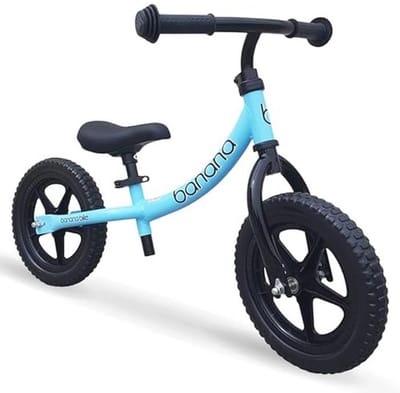 Ultrazachte loopfiets voor kinderen vanaf 2 jaar, verstelbaar stuur en zadel, 12 inch wielen, aluminium frame
