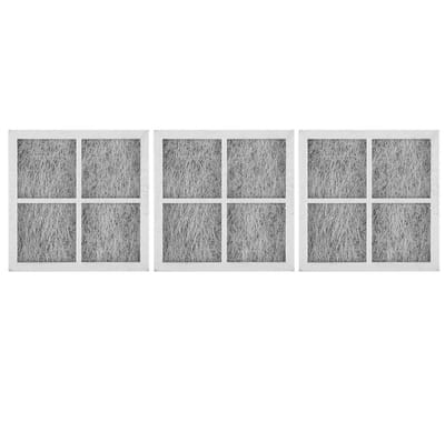 Dailygoods- Luchtfilter Vervangset - Geschikt voor LT120F/ADQ73214402 - Koelkast Onderdelen - Actieve Koolstof - Efficiënte Geurverwijdering - Koelkastfilter
