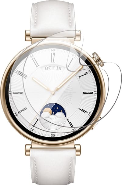 Screenprotector geschikt voor Huawei Watch GT 4 41mm - 2x FlexGuard Screen Protector