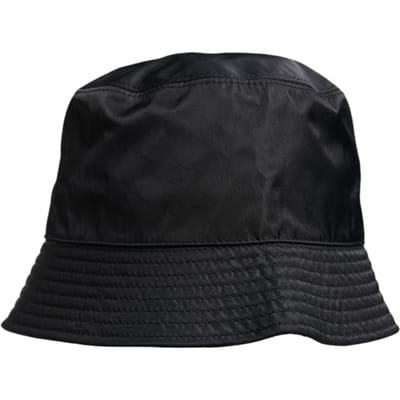 Dolce & Gabbana Zwarte Katoenen Breedgerande Bucket Hat