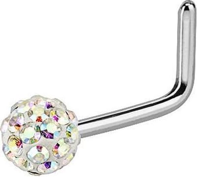 Neuspiercing L-bend ferido 0.8x6x3 - multi - LMPiercings