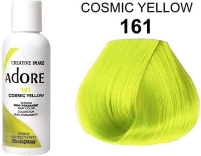 Semi Permanent Hair Color 161 - Cosmic Yellow