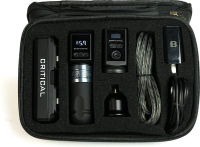 Bishop Power Wand Advanced Full Set Shader | Professionele Shader Machine Voor Lijnen Schaduw En Vulling | Stevige Tatoeage Gun Voor Studio En Gastspots | Controle En Stabiliteit Voor Precies Werk | Betrouwbare Setup Voor Beginners En Professionals