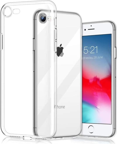 Transparant Dun TPU Hoesje Geschikt voor Apple iPhone SE (2020 / 2022) | Back Cover | Lichtgewicht | Ultra Dun Hoesje | Flexibel | Zacht TPU | Doorzichtig | Strak design