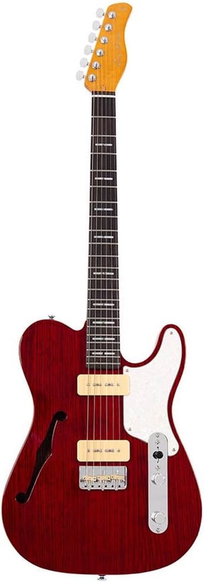 Sire T7TM Hollowbody Elektrische Gitaar Red