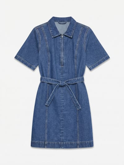 Vero Moda Denim jurk VMLOUISE Korte jurk