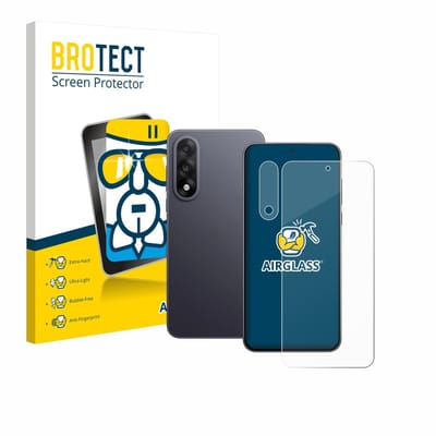 Screenprotector voor OnePlus Nord 5 (Voor+Camera) Beschermglas transparant