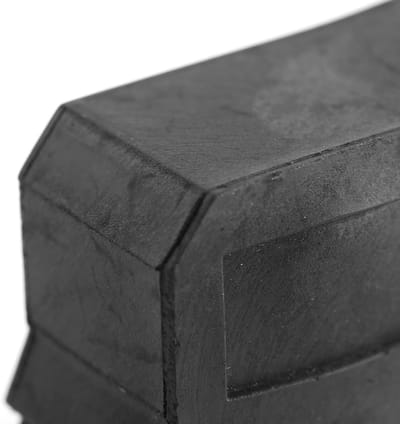 Jhubersproducts - Antislip universele voeten - Rubber - Zwart - Grip - Veiligheid - Geschikt voor trappen - Set van 2