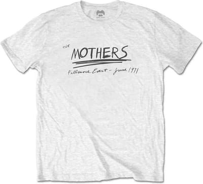Frank Zappa - Filmore East Heren T-shirt - S - Wit