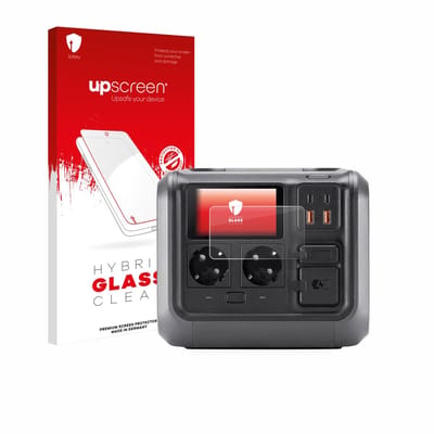 upscreen - Screenprotector voor DJI Power 500 - Folie Beschermfolie Beschermglas transparant
