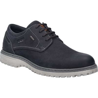 Josef Seibel - ERROLL 50 - Vrije tijdsschoenenHeren veterschoenHeren sneakersCasual - Kleur: Blauw - Maat: 41