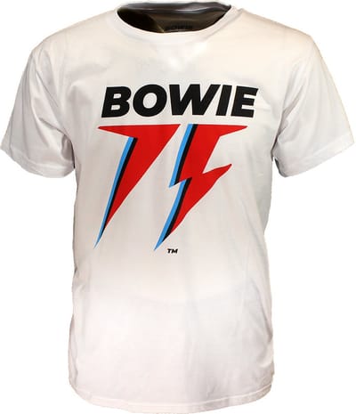 David Bowie 75th Anniversary T-Shirt - Officiële Merchandise - XL