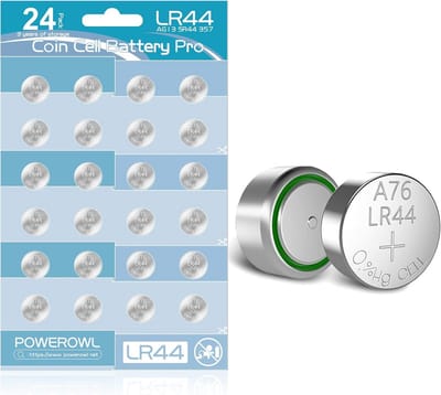 LR44 Knopcellen 24 Stuks - 1.5V Knopbatterijen voor Apparaten