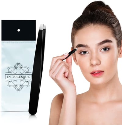 INTER-ESQUE - Epileer pincet - Tweezer - Epileren - Zwart