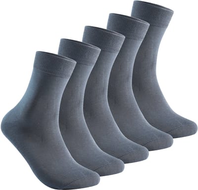 ALLTHEMEN Heren Sport Casual Sokken - Mid Calf 5 Paar One Size