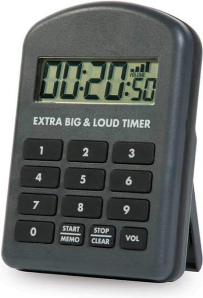 ETI/Thermoworks - Grote Kookwekker – Luid Alarm & Grote Toetsen - Ideal voor de Horeca - Digitaal & Magnetisch