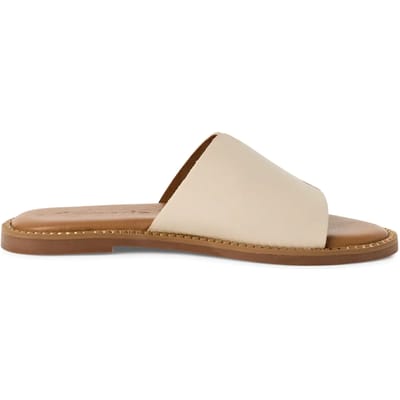 Tamaris leren muiltje 1-27135-42 418 damesschoenen slip-on M2713542 beige