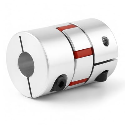 Dailygoods- Koppeling Flexibel - 2 tot 1 Koppelingen - Aluminiumlegering - Motorconnector - Trillingsabsorberend - Eenvoudige installatie - Asverbinder