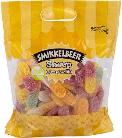 Smikkelbeer - Zure Tongen Snoep - 1 Kilo XL ZAK