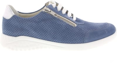 Dames Veterschoenen Solidus Hyle Jeans 52002-80385 Jeansblauw - Maat 4½