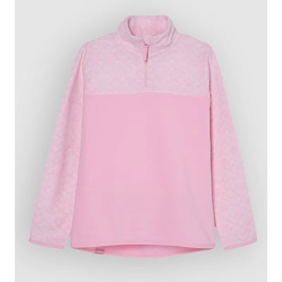 Roxy Whitecamp Half Zip Kids Sweater roze