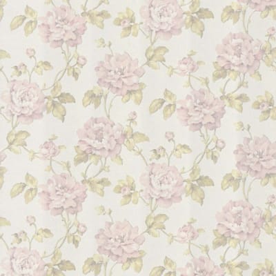 Lambrisering Behang Dubbelbreed Roze Bloemen – 37338-1 | Sfeervol & Elegante Muurdecoratie