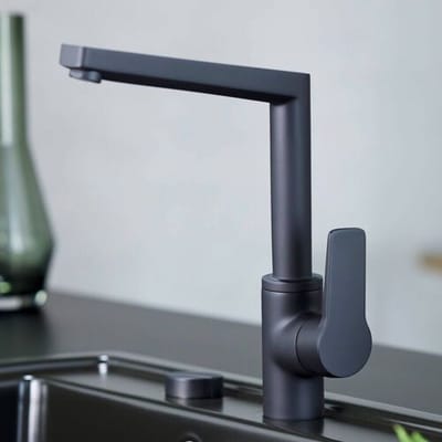 Hansatwist sink single-hole single-lever mixer 19.3 cm projection 0920220333