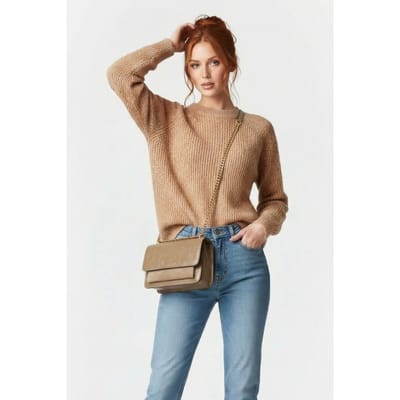 Michael Kors Large Shoulder Husk Size: OS | Handbags Outlet | Dames | Beige