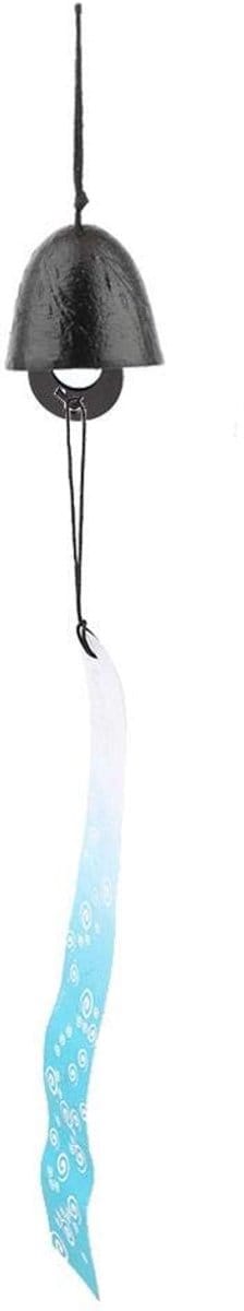 Dailygoody - Wind Chime - Japans - Melodieuze Klank - 15.75 Inch - Tuin Decoratie - Perfect voor Balkon en Patio - Cast Iron