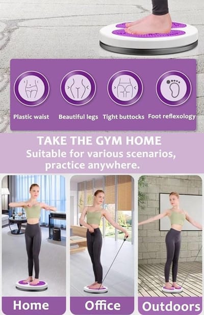 Taille Twisting Disc voor Effectieve Oefeningen en Thuis Fitness